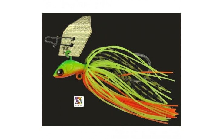 ChatterBait 10 Gramm firetiger UV aktiv