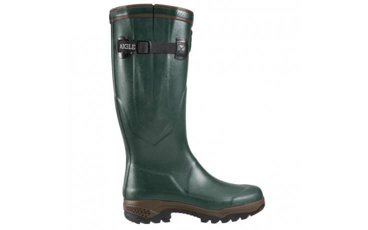 Aigle Parcours 2 ISO Gummistiefel grün Größe 48 - Angelstiefel