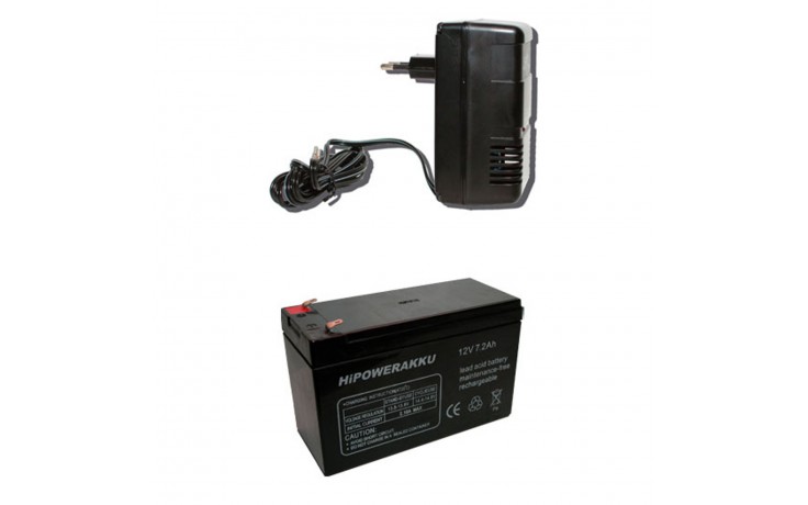 Akku und Ladegerät für Echolote im Set