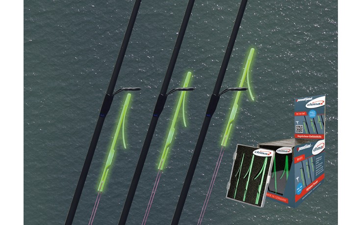 Climax Speedfädel Einfädelhilfe 3er Set f. Angelruten Ringe |Schnelleinfädler für Rutenringe