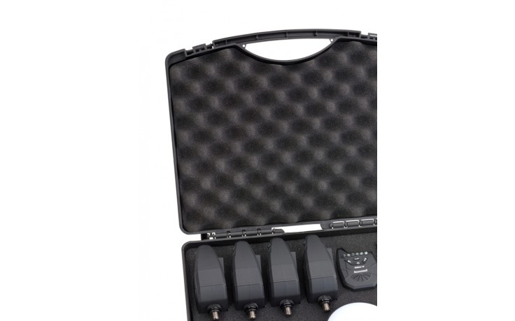 Anaconda Nighthawk MGX-7 Set 3+1 Multicolor Funkbissanzeiger Set 3 Bissanzeiger 1 Receiver und Koffer