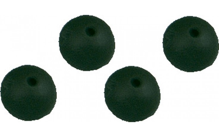 Gummiperlen 8 mm 10 Stück für Angelmontagen, Grundbleimontage, Karpfenmontagen