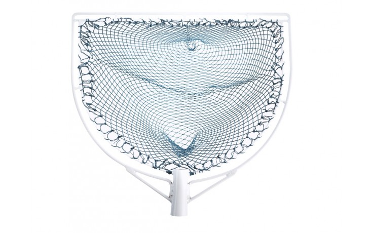 Teich Kescher Karpfen 55 cm 30 mm Maschenweite Teichunterfangkescher Fischzuchtkescher