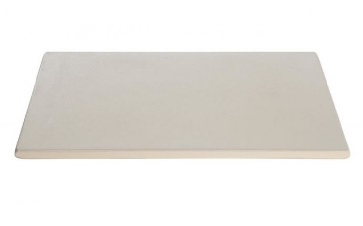 Allgrill Pizzastein rechteckig 41 auf 36 cm 15 mm dick für Pizza, Flammkuchen