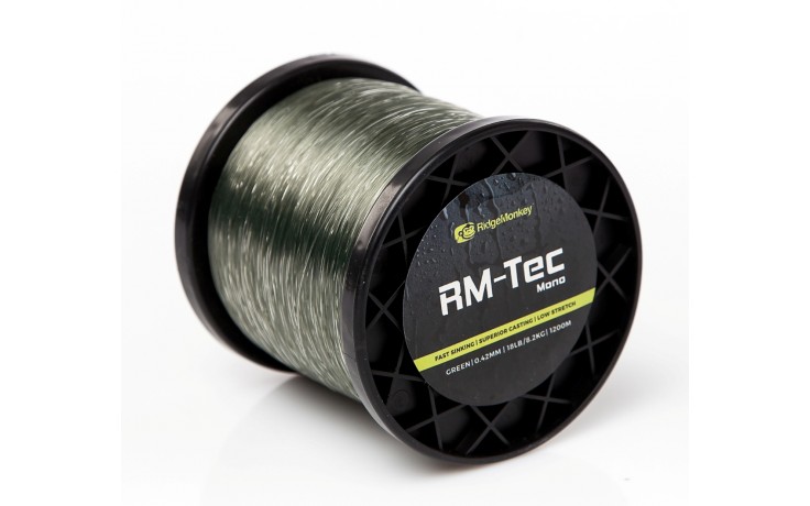 Ridge Monkey RMT002 Tec-Mono 15lb/0.38mm Green1200m