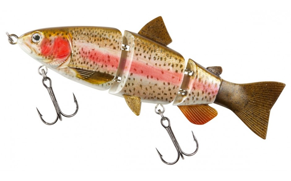 Balzer Swimbait Angelköder 15 cm Fast Sinking Regenbogenforelle 45 Gramm schnellsinkend