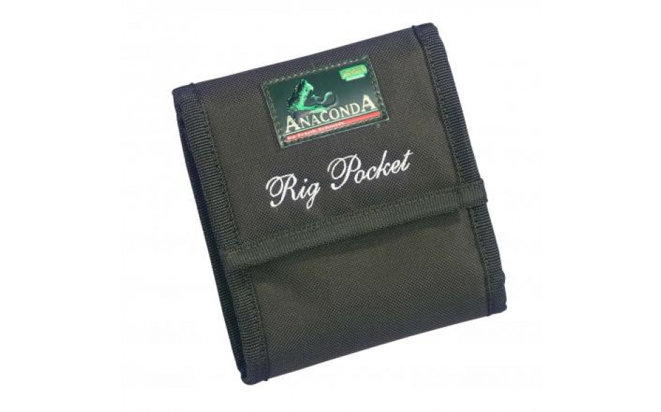 Anaconda Rig Pocket Vorfachtasche für Karpfenvorfächer und Angelzubehör, Karpfenangelzubehör