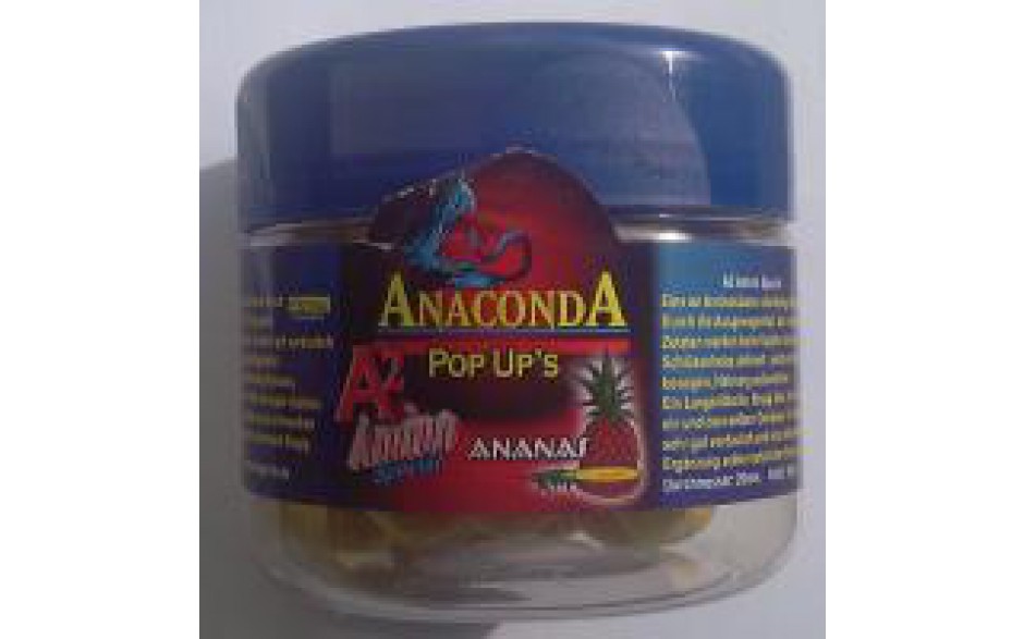 Anaconda Pop Up Boilies Ananas Restbestand