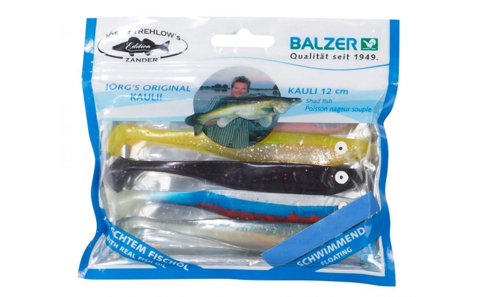 Gummiköder Original Kauli Sets 15 cm im Farbset für Raubfische tolle Fängige Gummifische Angelkoeder Raubfisch