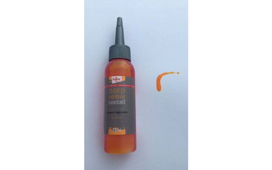 Carp Zoom Carp Colour Coctail Scopex Tigernuss Lockmittel 75 ml Farbe grün