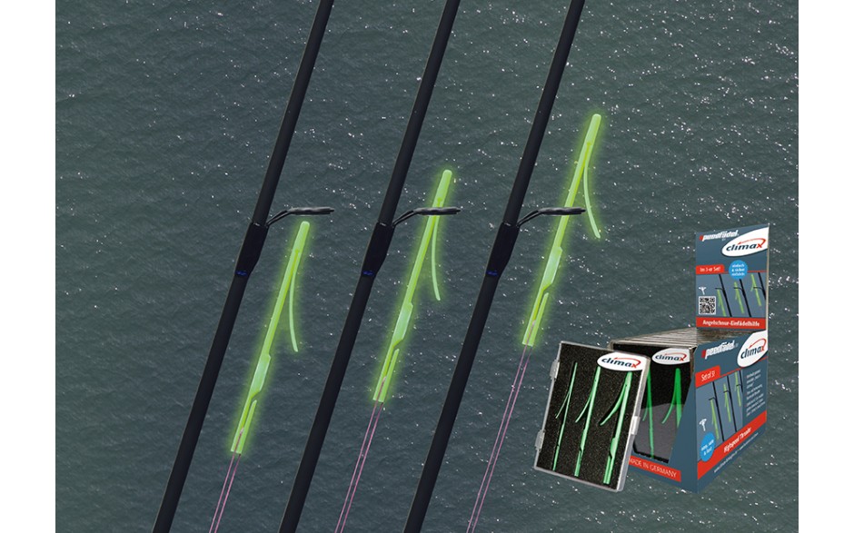 Climax Speedfädel Einfädelhilfe 3er Set f. Angelruten Ringe |Schnelleinfädler für Rutenringe