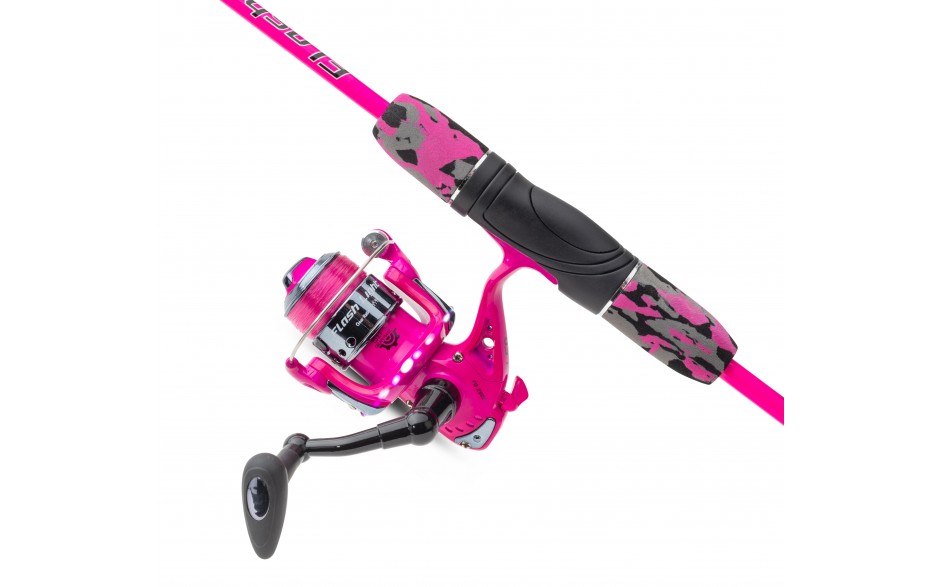 Sänger Flash Light Stick 40 Rutenset Angel und Rolle 1,95 m 15-45g knalliges Angelset Komplettset angeln