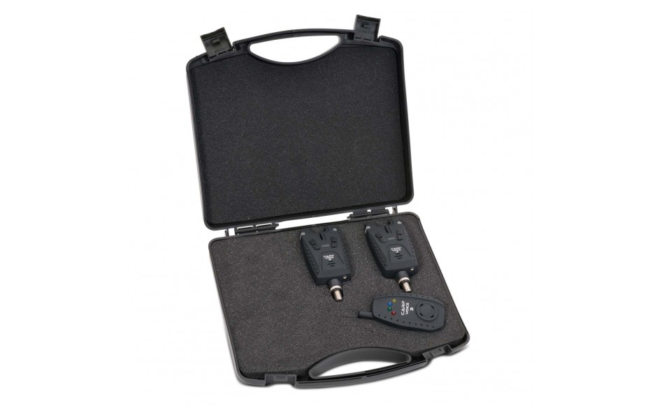 Carp Voice 3 2+1 Funk Set red+green Funkbissanzeiger mit 100 Meter Reichweite