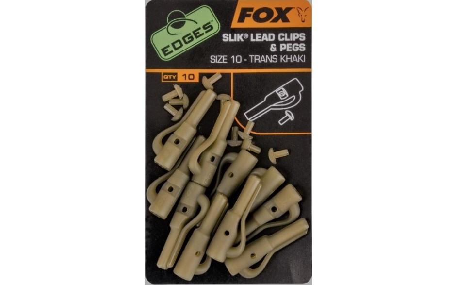 Fox Silk Lead Clips & Pegs
