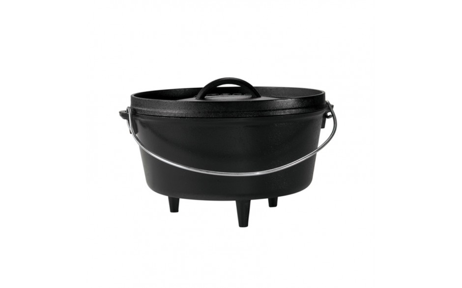 Lodge Dutch Oven 7,6 Liter 30,5 cm Durchmesser mit Deckel ideal für s BBQ und Kochen sowie Backen
