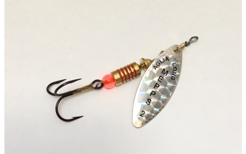 Mepps Aglia Longue silber Größe 4 Gewicht 17 Gramm