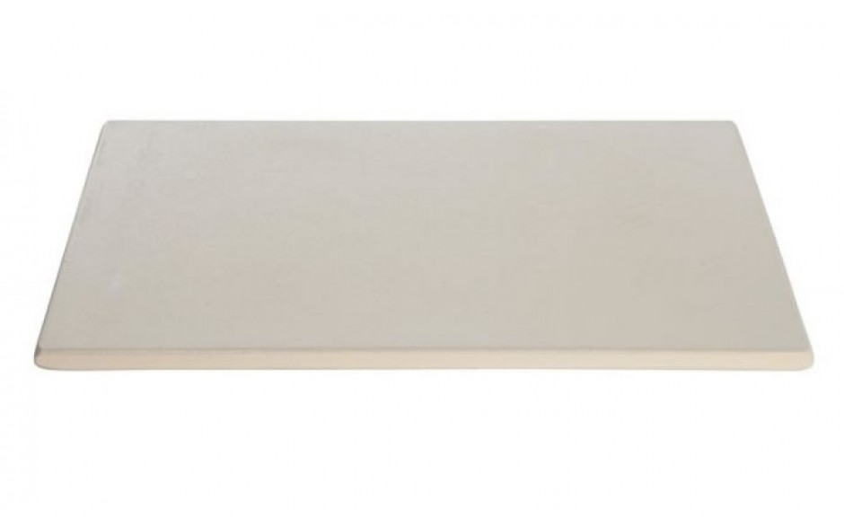 Allgrill Pizzastein rechteckig 41 auf 36 cm 15 mm dick für Pizza, Flammkuchen