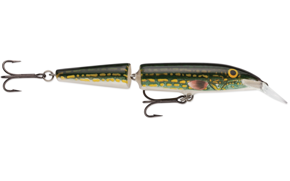 Wobbler Rapala Jointed 2 teilig floating 13 cm PK Pike 18 Gramm bis 1,20 bis 4,2  Meter Tauchtiefe