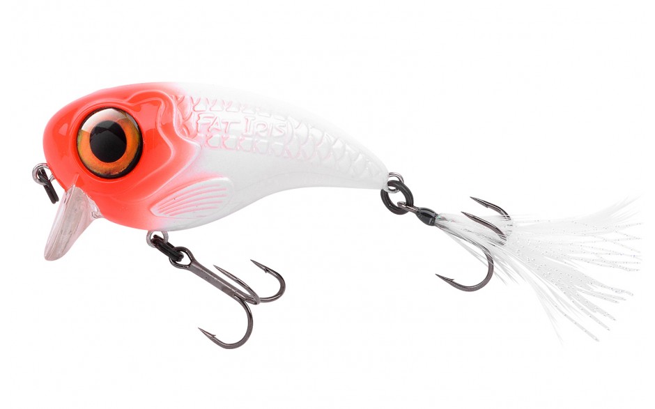 Spro Fat Iris Wobbler Kunstköder Farbe Red Head 60 mm 17 Gramm Hechtwobbler