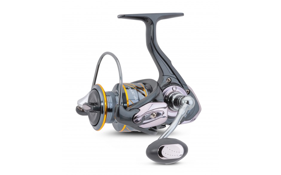 Ultra Tec Gold SF-3000 Angelrolle mit Frontbremse und Weitwurfspule auch für geflochtene Schnur