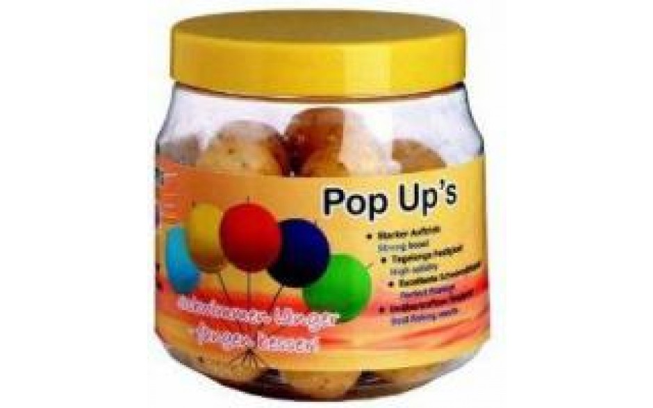 Carp Dream Boilies - Pop Up's - Floating Tropic (gelb/rot)