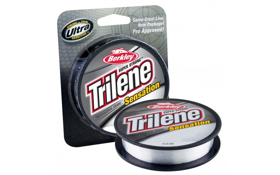 Angelschnur Berkley Trilene Sensation 0,24 mm 5,1 kg 300 Meter Monofile Angelschnur Allroundangelschnur
