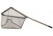 Unterfangkescher 2,25 Meter 65 * 65 * 60 cm mit gummiertem Keschernetz 