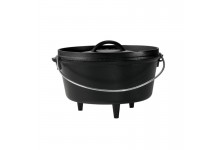 Lodge Dutch Oven 7,6 Liter 30,5 cm Durchmesser mit Deckel ideal für s BBQ und Kochen sowie Backen