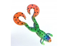 Shirasu Clone Frog Frosch Angelköder 16 cm 33 Gramm Farbe Spicy Rainbow UV