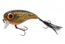 Spro Fat Iris Wobbler Kunstköder Farbe Pikey 60 mm 17 Gramm Hechtwobbler