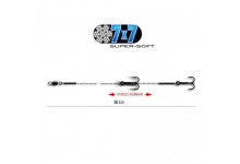 Jenzi Raubfisch System 12 kg mit 1 festen und 1 verschiebbaren Drillingen Größe 4 