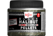 Carp Zoom Black Halibut Pre Drilled Pellets 15 mm 120 Gramm