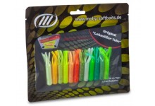 Iron Claw Moby Tube Wildmix 12 Stk. Länge 6,5 cm vielseitiger Köder