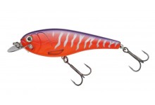 Abu Hi Lo Wobbler 12 cm schwimmend Farbe Red Tiger Kunstköder mit verstellbarer Tauchschaufel mit der die Tiefe eingestellt wird