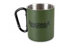 Anaconda Carabiner Mug 250ml Stainless Steel Tasse für Angler