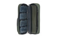 Anaconda Freelancer Work Pouch 1 mit 4 Tackle Boxen und einem Rig Carrier Außentasche: 20 x 10 x 2 cm