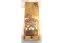 Axtschlag Barbecue Wood Plank Kirschholz 2 Stück 40 * 15 * 11 mm