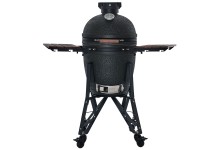 The Bastard Keramikgrill Urban Large Complete Kamado Grill Holzkohlegrill 49 cm Grillfläche hält über viele Stunden die Hitze 