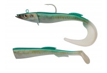 Berkley PowerBait Saltwater Sandeel 21 cm 160 Gramm Farbe Real Eel Soft Bait Köder