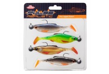Berkley Pulse montierte Roach 15 cm 4 Stück 15 Gramm ready to fish Angelköder Hechtköder mit Blei und Angelhaken