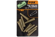 FOX Edges Silk Lead Clip Tail Rubbers Gr. 10