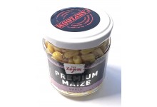 Carp Zoom Premium Maize Garlic Knoblauch Angelmais 125 Gramm im Glas mit Schraubverschluß