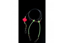 DEGA Norwegen Basis Vorfach ⌀ 0,80 mm mit 2 Seitenarmen 