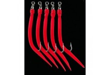 DEGA Traditional Norway Gummi Makks 5 Stück Hakengröße 6/0