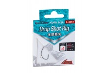 IRON CLAW Kona Drop Shot Rig L40602 Größe 6 0,18 mm 120 cm 4 Stück