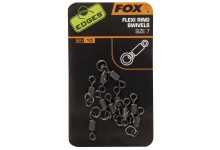 Fox Edges Flexi Ring Swivels Größe 7