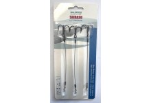Balzer Shirasu Stinger Rig 1x7 11,5cm Hakengröße 1 15 kg Tragkraft 3 Stück ideal für Gummiköder Raubfischköder