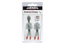 Jenzi Chatterbait Octopus 4 Gramm silber