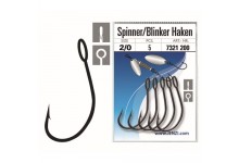 Spinner/Blinker Einzelhaken Öhrhaken für Spinner Größe 1/0 5 Stück