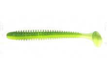 Swing Impact 2,5 Keitech Farbe Lime Chartreuse 6,5 cm 10 Stück